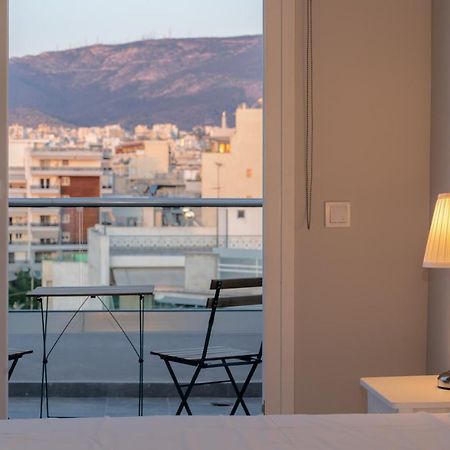 Sunny Penthouse W/ Acropolis View Next To Metro Appartement Athene Buitenkant foto