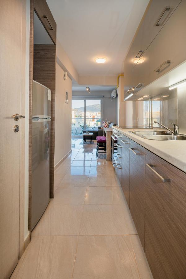 Sunny Penthouse W/ Acropolis View Next To Metro Appartement Athene Buitenkant foto