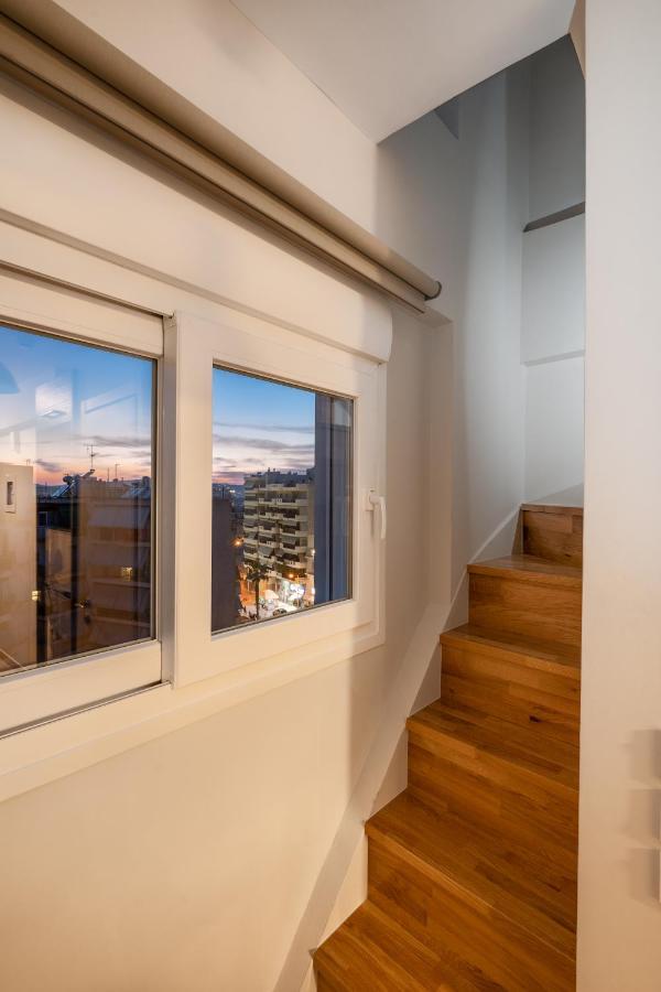 Sunny Penthouse W/ Acropolis View Next To Metro Appartement Athene Buitenkant foto